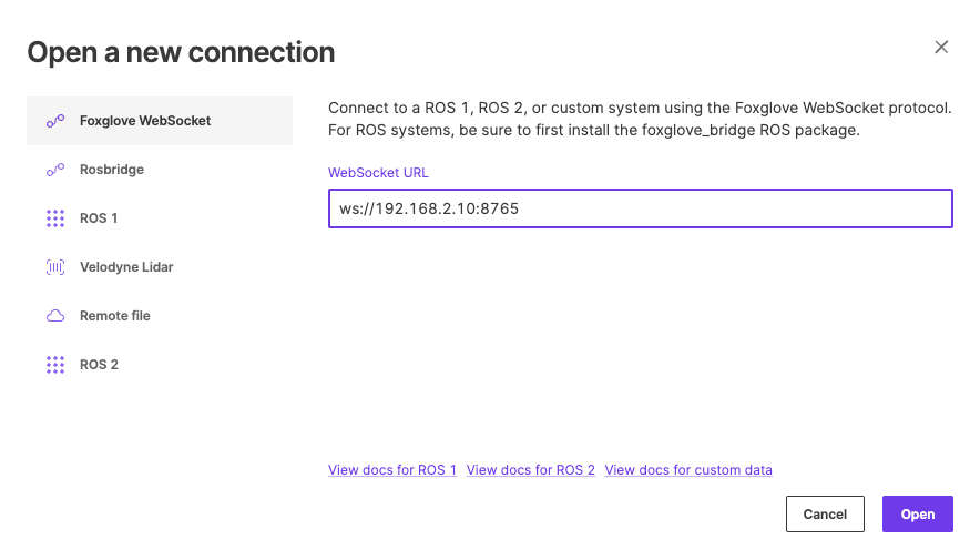 Open Connection Image