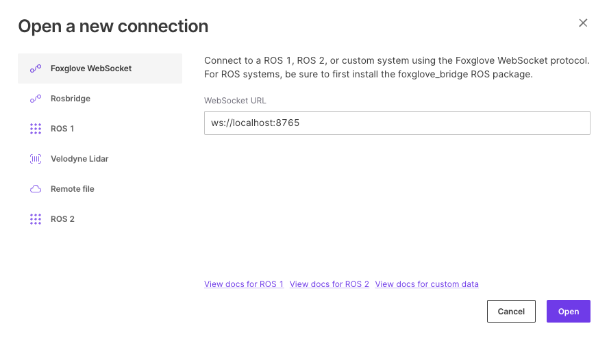 Open Connection Image